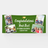 Graduation Photo Collage Congrats Senior Any Color