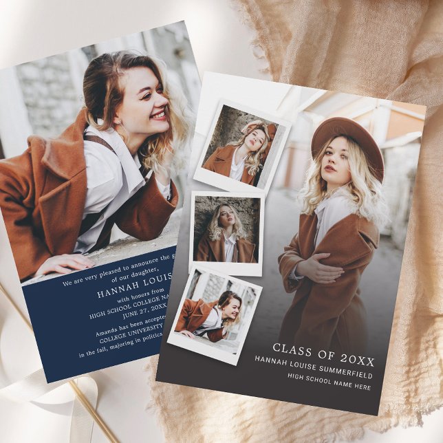 Graduation Photo Collage Grad 2026 Announcement (Graduation Photo Collage Grad 2025 Announcement)
