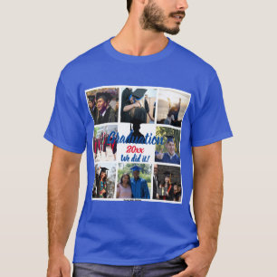 Graduation Photo Collage Personalized T-shirt
