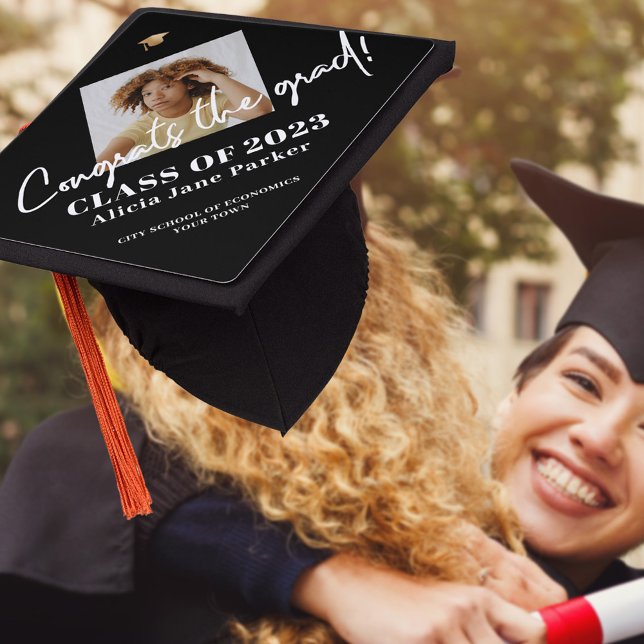 Graduation photo graduate class of 2025 congrats cap topper (Creator Uploaded)