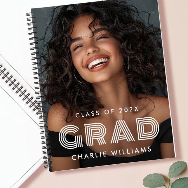 Graduation photo graduate name year guest book (Graduation photo graduate name year guest book)