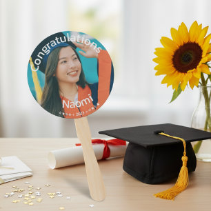Graduation Photo Hand Fan