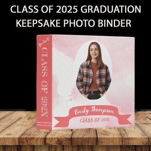 Graduation Photo Memories Keepsake Class Of 2025 
