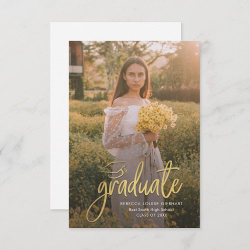 Graduation Photo Open House 2024 Grad Party Invitation