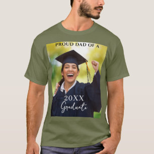 Graduation Photo Proud Dad T-Shirt