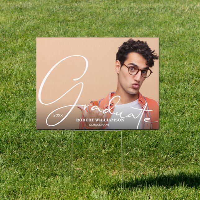 Graduation Photo Sign (Creator Uploaded)