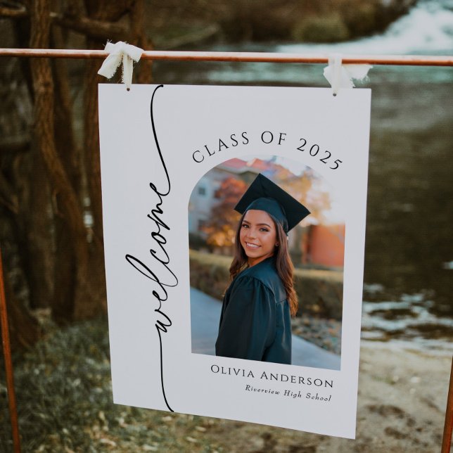 Graduation Photo Welcome Sign  (Creator Uploaded)