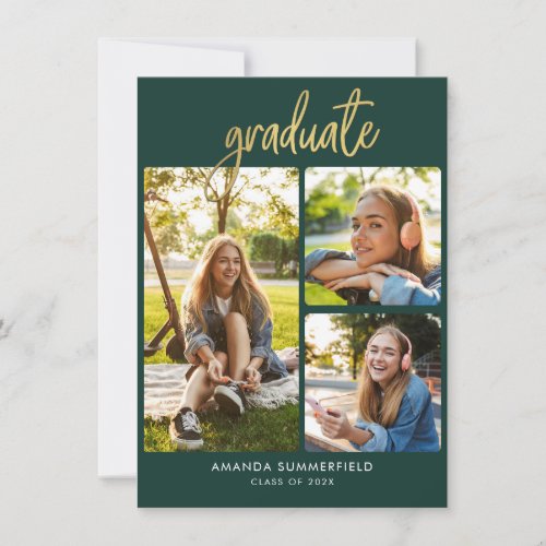 Graduation Photos Modern 2026 Grad Party Invitation