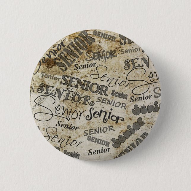 graduation pinback button (Front)