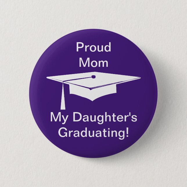 Graduation Pinback Button (Front)