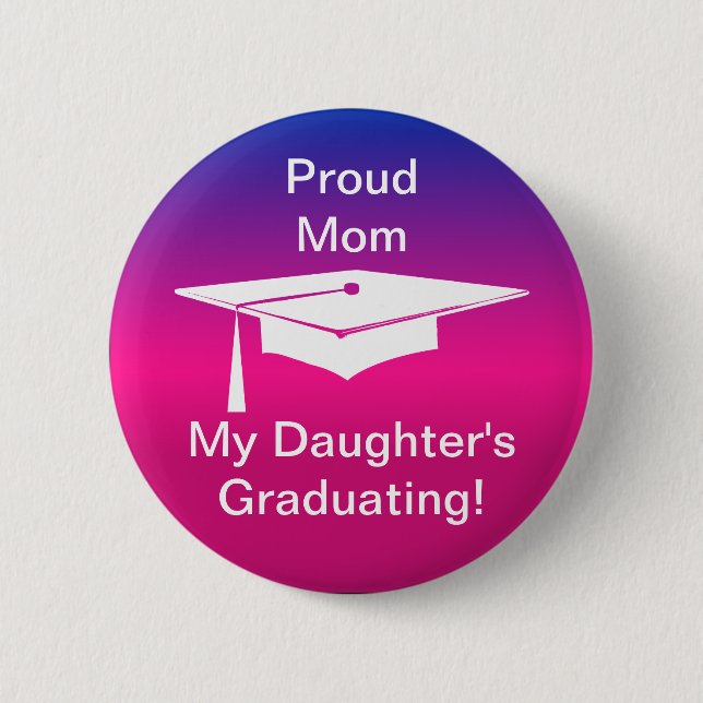Graduation Pinback Button (Front)