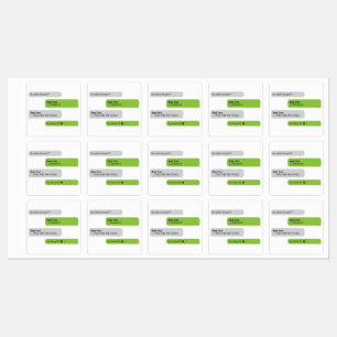 Graduation Plan Chat T-Shirt Labels