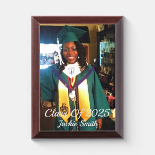 Graduation plaque