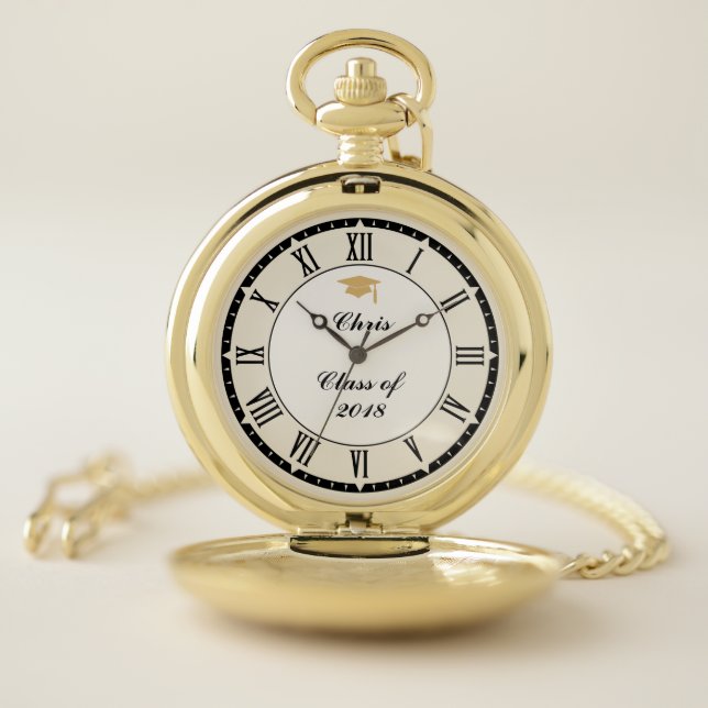 Graduation Pocket Watch (Inside)