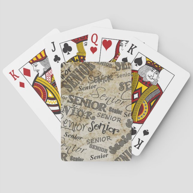 graduation poker cards (Back)