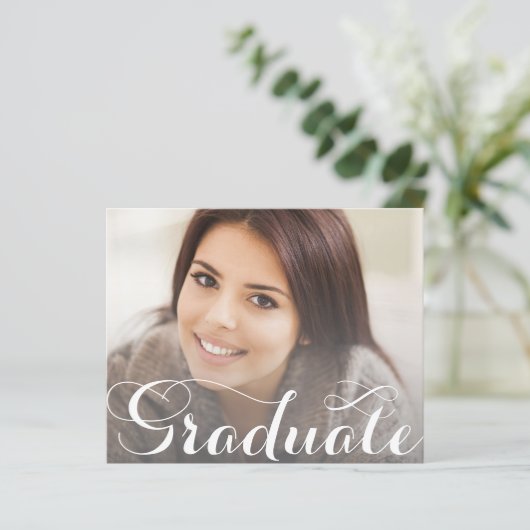 Graduation Postcard Template (Standing Front)