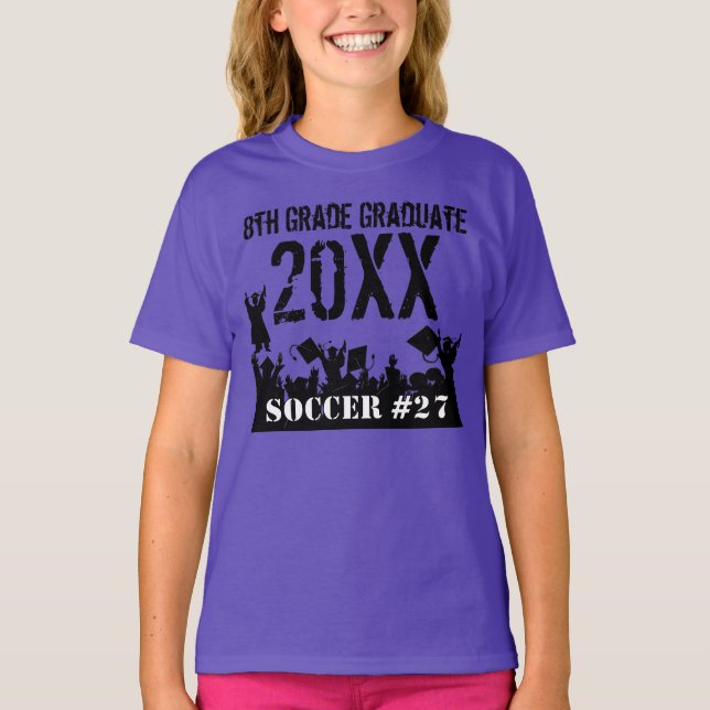 Graduation Preschool Kindergarten 4th 5th 6th  T-Shirt (Front)