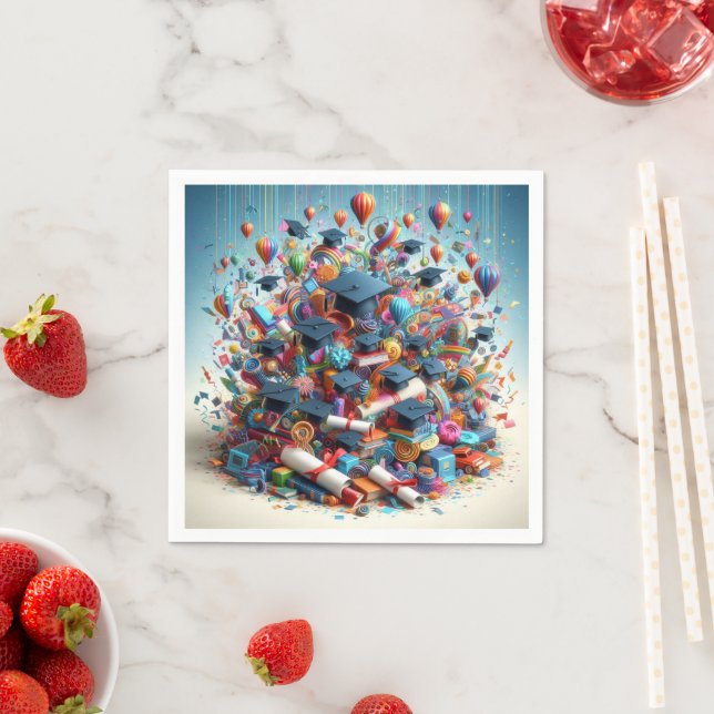 Graduation Pride Napkins (Insitu)