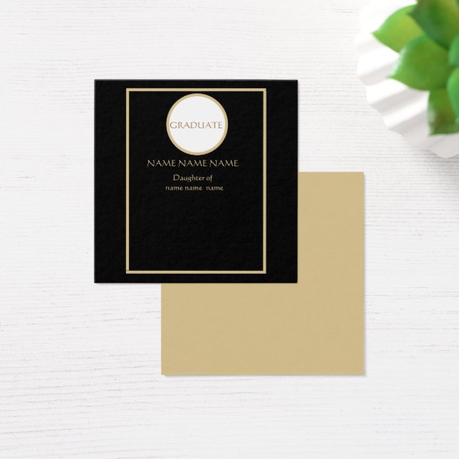 GRADUATION PROFILE CARD (Desk)