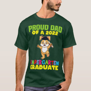 Graduation Proud Dad 2022 Kindergarten Graduate 5  T-Shirt