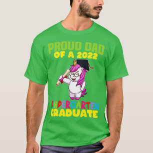 Graduation Proud Dad 2022 Kindergarten Graduate 9  T-Shirt