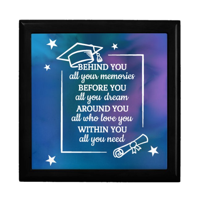 Graduation Quote Gift Box (Front)