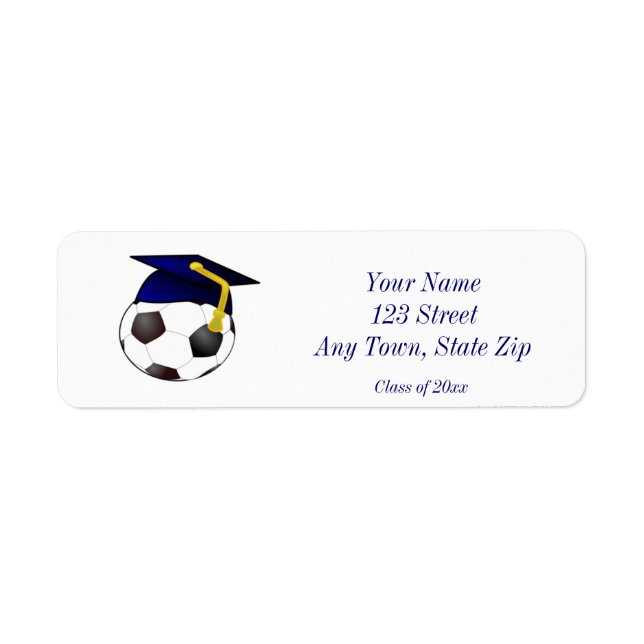Graduation Return Address Labels (Front)