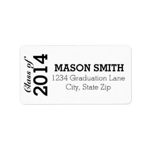 Graduation Return Address Labels