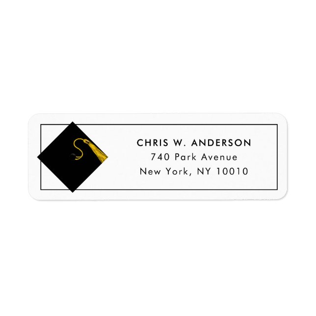 Graduation Return Address Labels (Front)