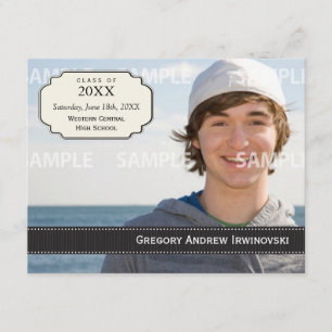 Graduation Ribbon Invitation