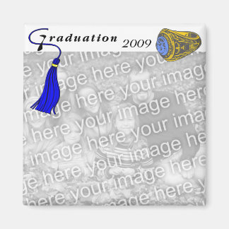 Graduation Ring BLUE Magnet