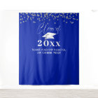 Graduation Royal Blue Class Year Photo Backdrop