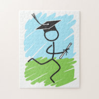 Graduation Runner © Cross Country Track Puzzle