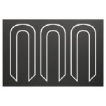 Graduation Sash Cut-Outs Pick Your Color Fabric