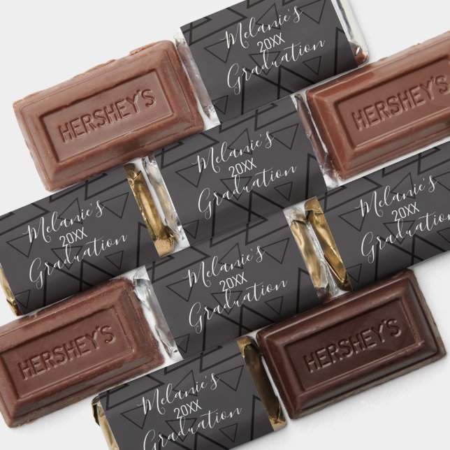 Graduation School College Party Geometric Hershey's Miniatures (Assorted)
