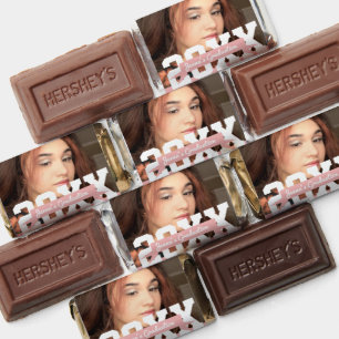 Graduation School College Party Photo 2022 Pink Hershey's Miniatures