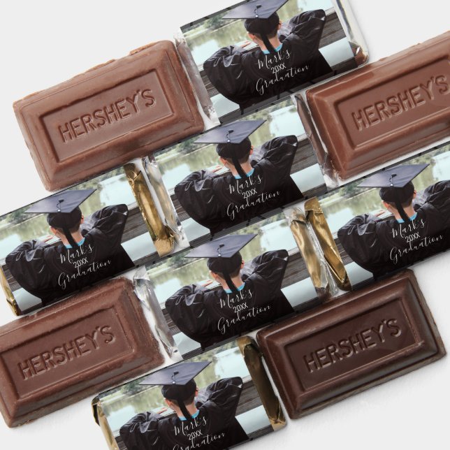Graduation School College Party Photo Hershey's Miniatures (Assorted)