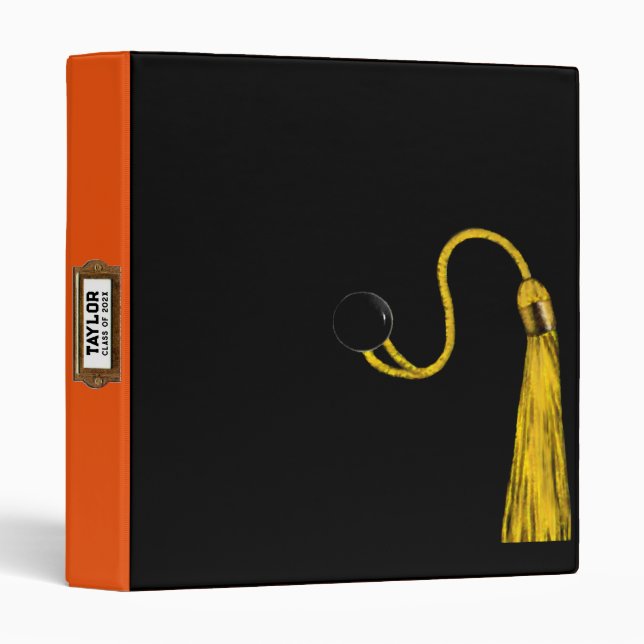Graduation Scrapbook 3 Ring Binder (Front/Spine)