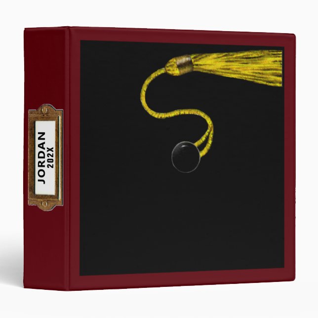 Graduation Scrapbook 3 Ring Binder (Front/Spine)