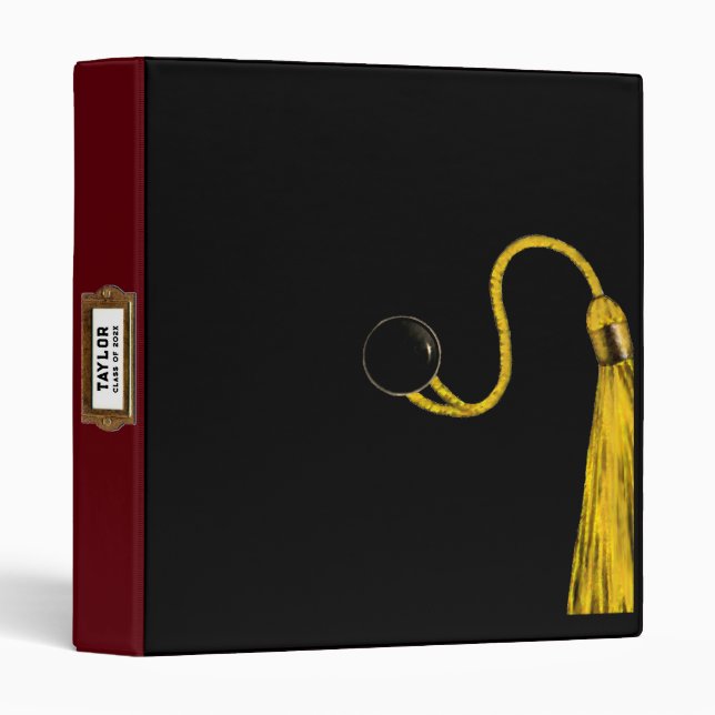 Graduation Scrapbook 3 Ring Binder (Front/Spine)