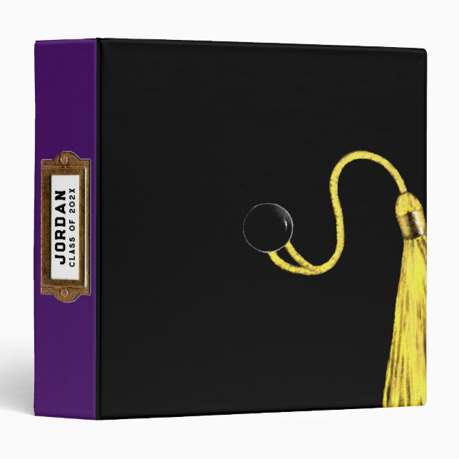 Graduation Scrapbook 3 Ring Binder (Front/Spine)