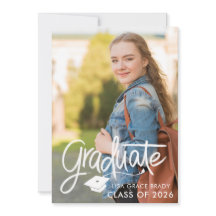 Graduation Script Announcement