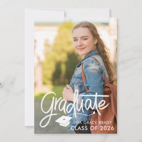Graduation Script Announcement