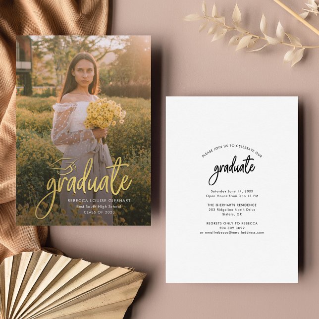 Graduation Script Photo Graduate Announcement (Creator Uploaded)