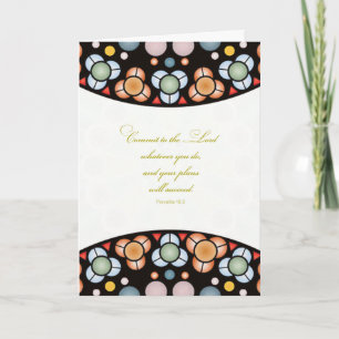 Graduation Scripture Card Congratulations