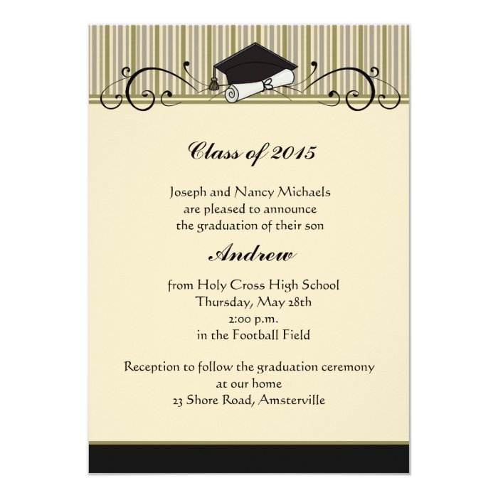 Graduation Scroll - Graduation Invitation | Zazzle