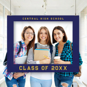 Graduation Selfie Photo Booth   Custom Colors Foam Board