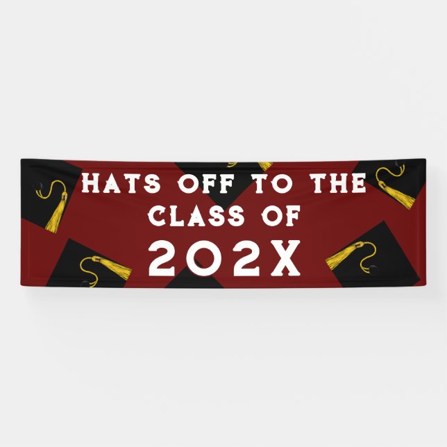 Graduation Senior Class Banner (Horizontal)