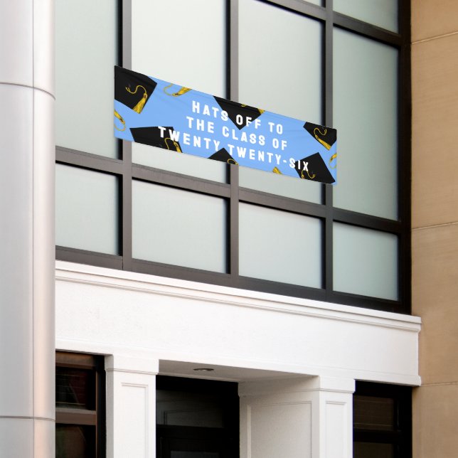 Graduation Senior Class Banner (Outside Building)
