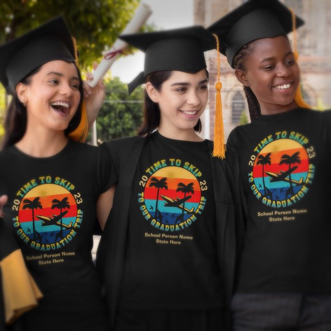 Graduation Senior Class Trip 2023 Personalize      T-Shirt (Creator Uploaded)